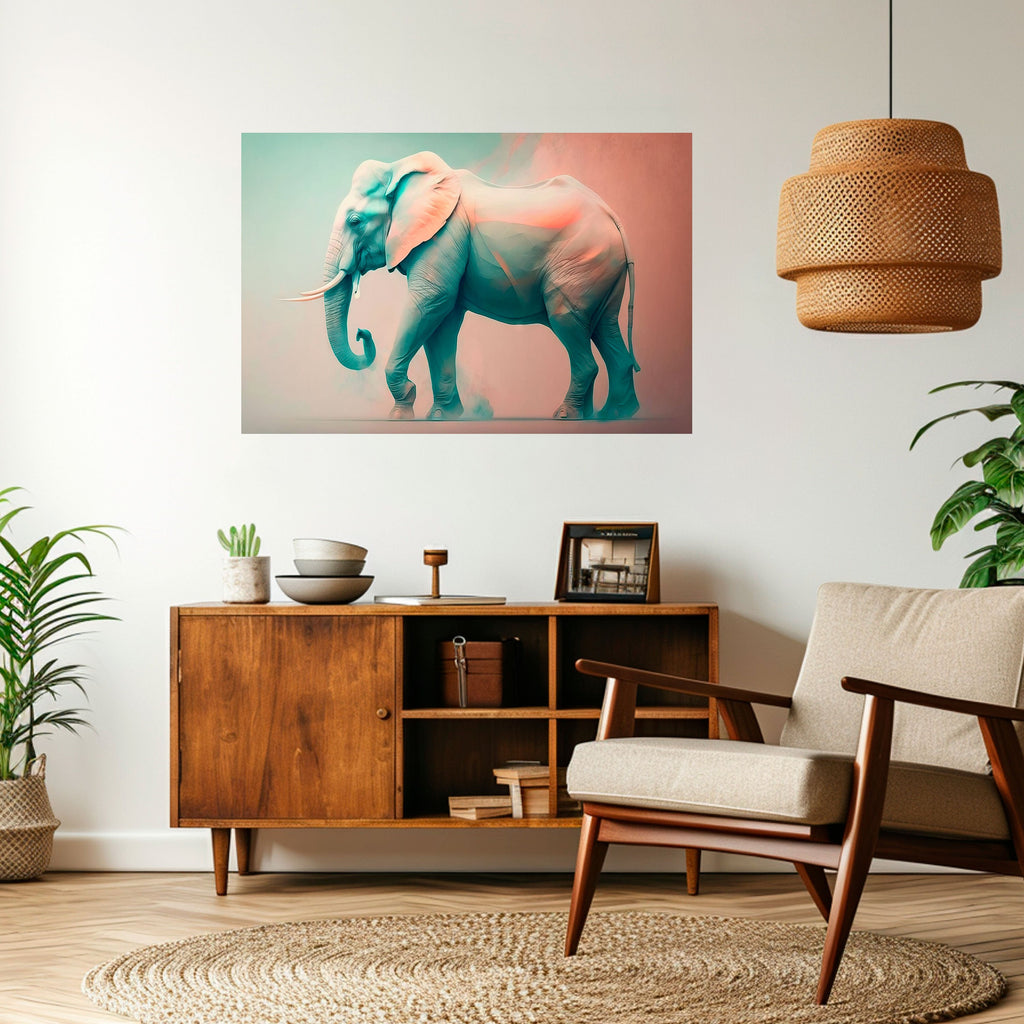 Affiche horizontale autocollante HOLO GIANT