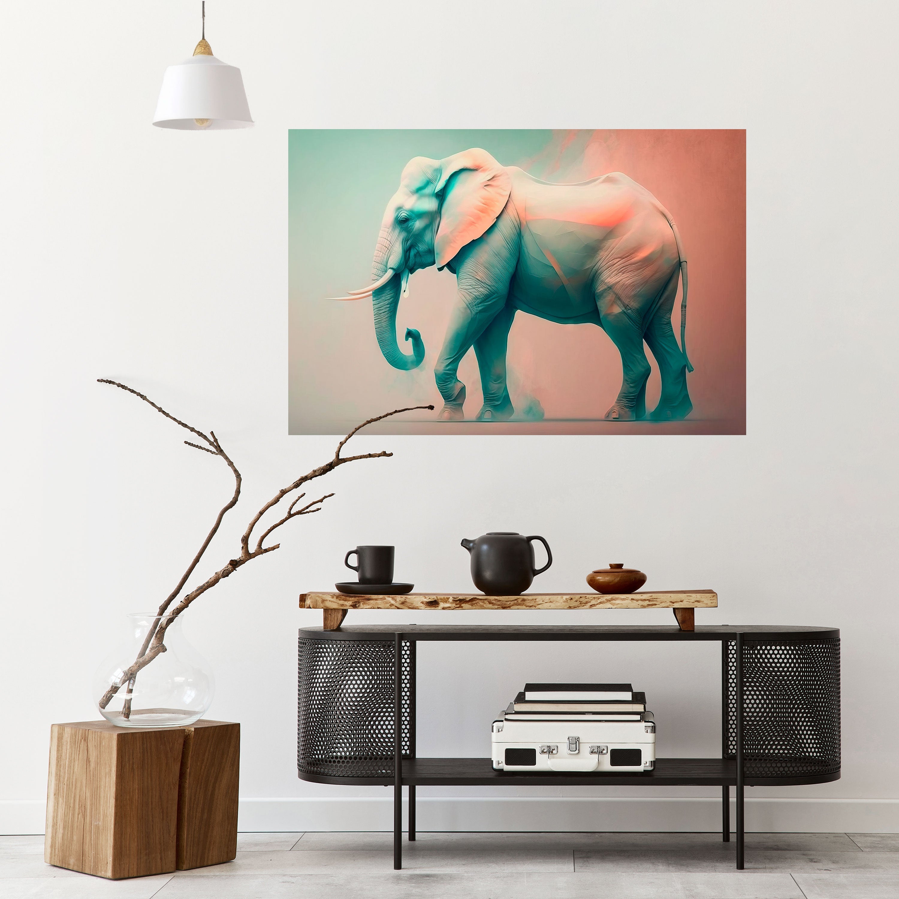 Affiche horizontale autocollante HOLO GIANT