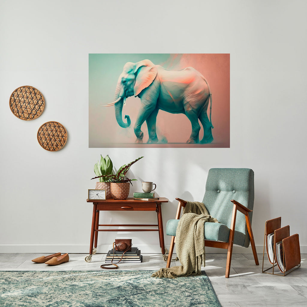 Affiche horizontale autocollante HOLO GIANT