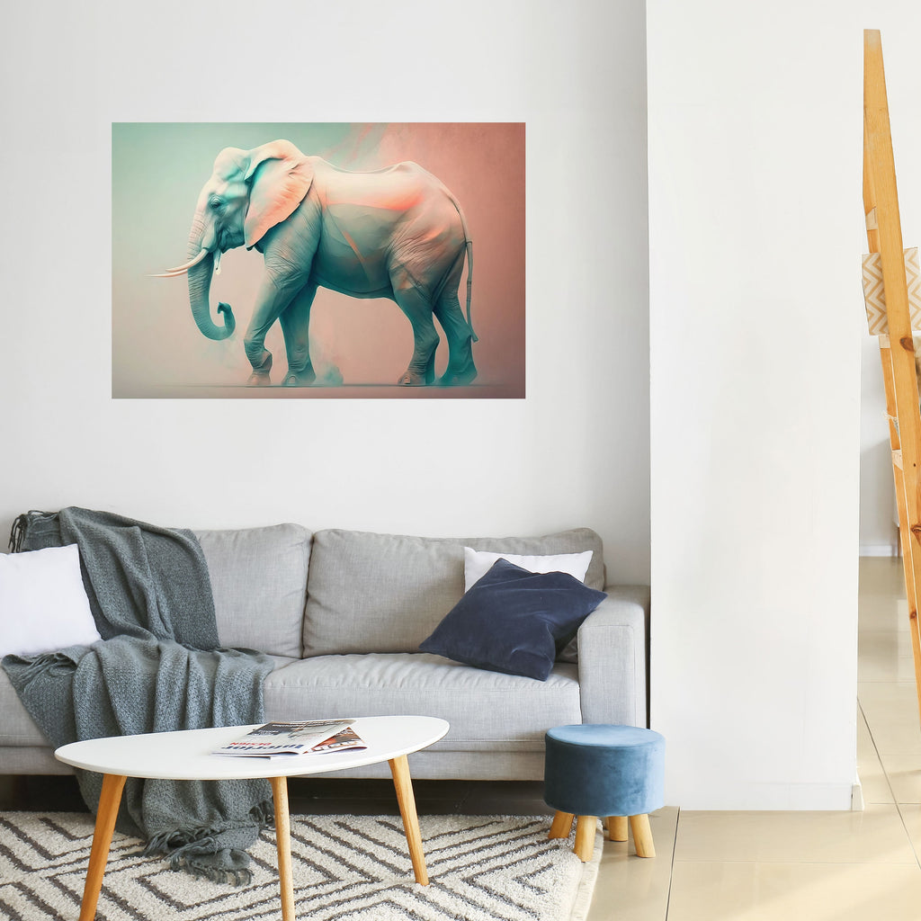 Affiche horizontale autocollante HOLO GIANT