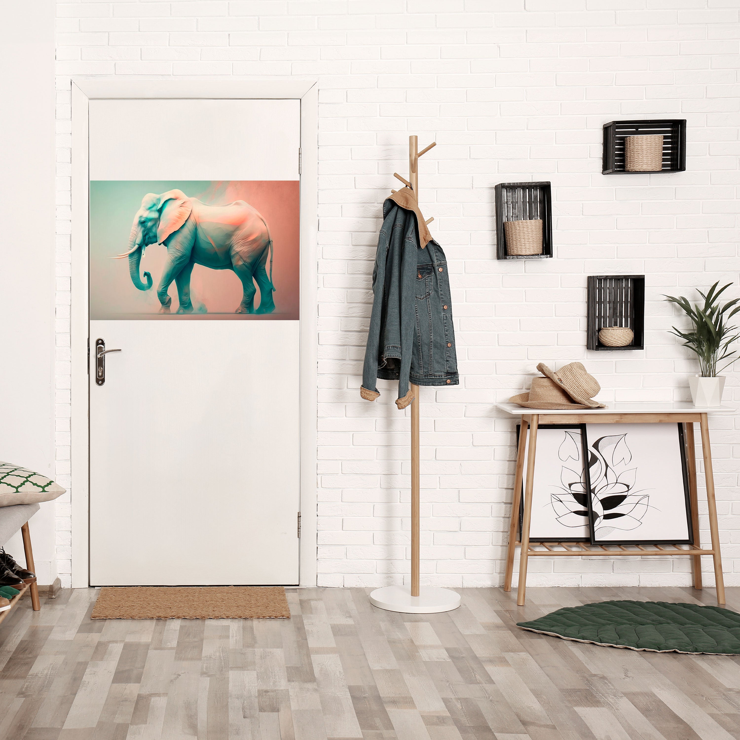 Affiche horizontale autocollante HOLO GIANT