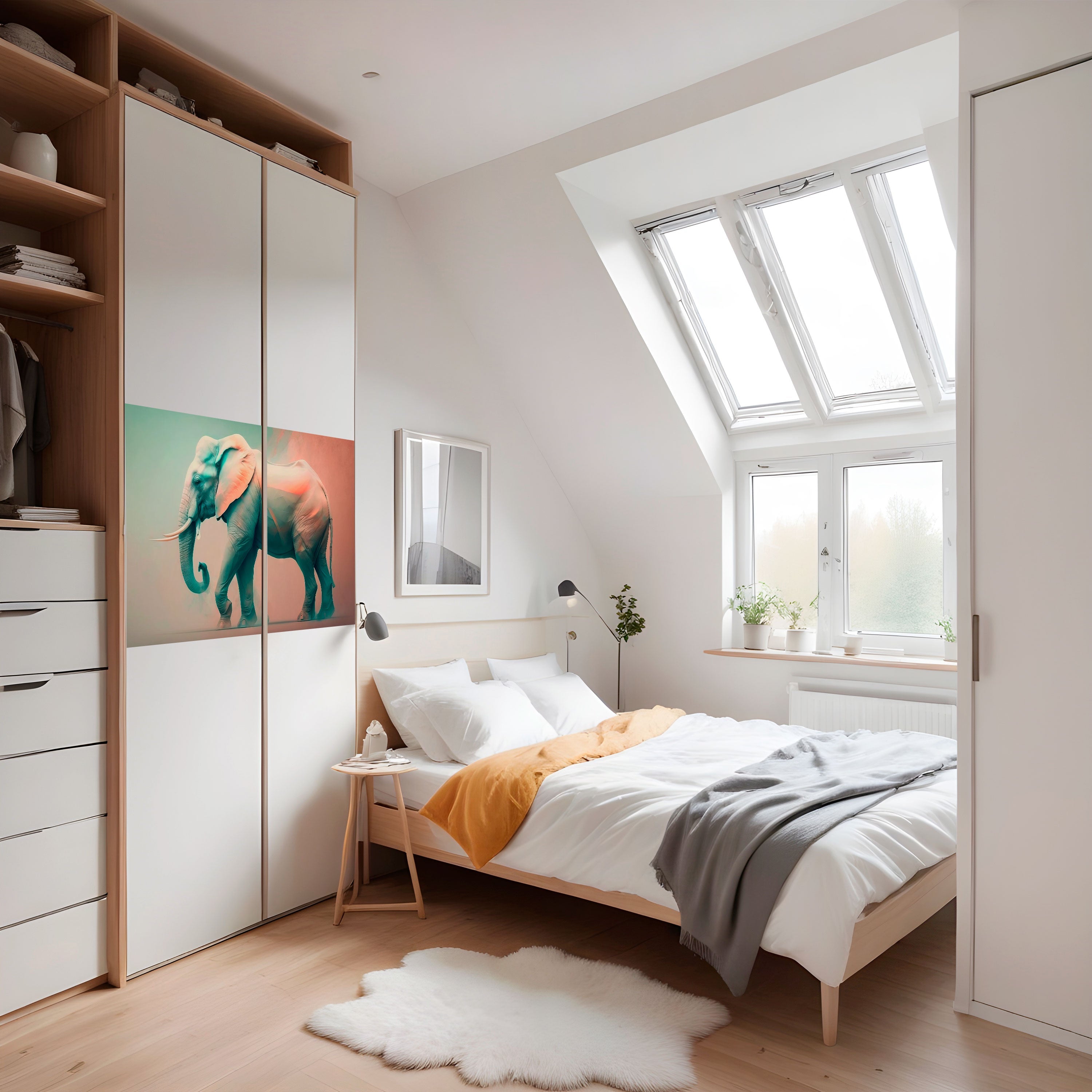 Affiche horizontale autocollante HOLO GIANT