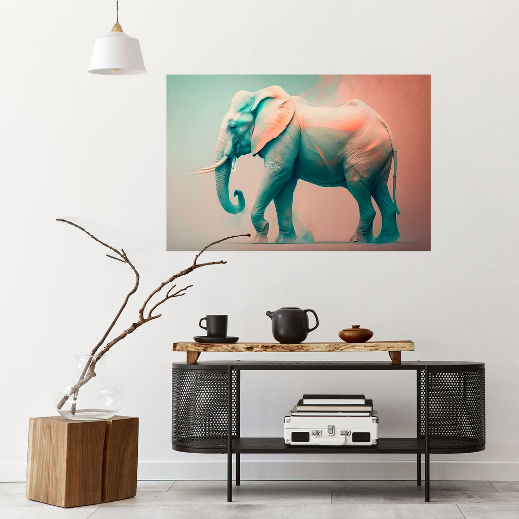 Affiche horizontale autocollante HOLO GIANT