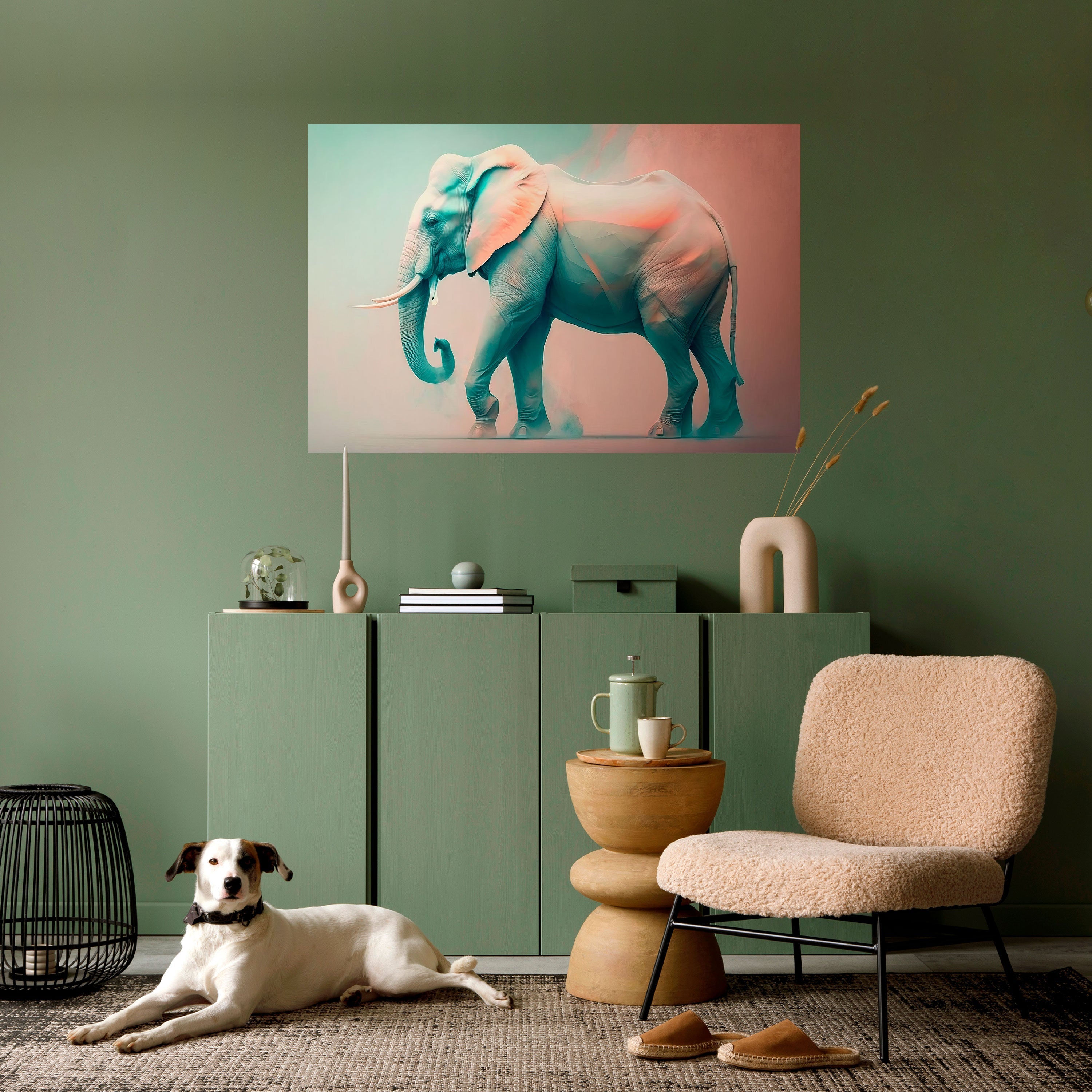 Affiche horizontale autocollante HOLO GIANT