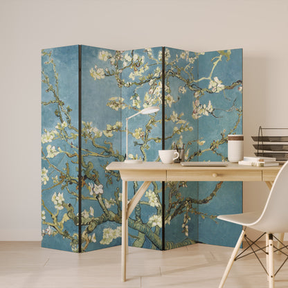 ALMOND BLOSSOM 5-Panel Room Divider