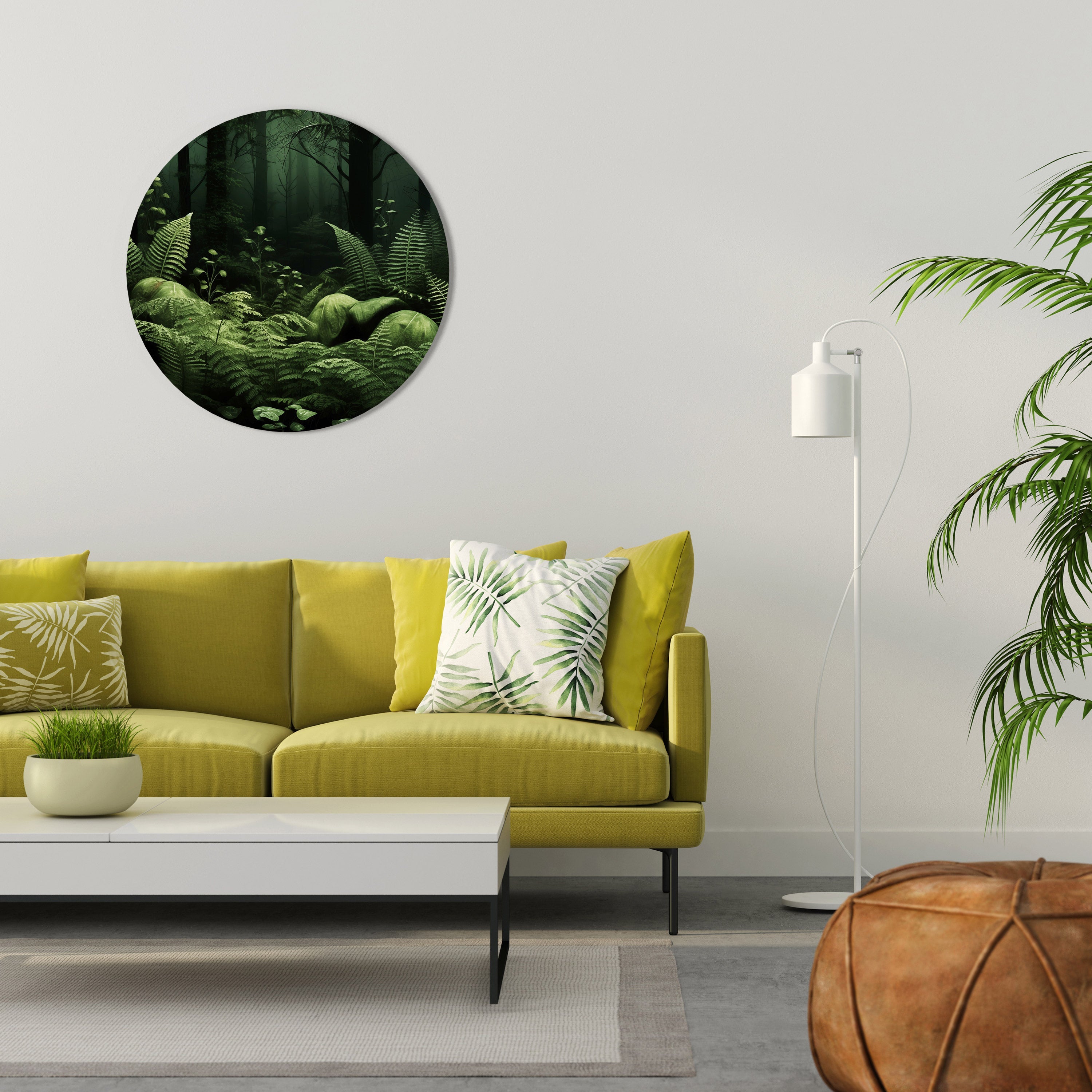 FORÊT DES RÊVES Décoration murale ronde