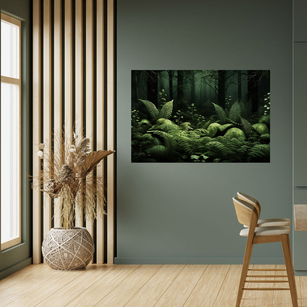 Affiche horizontale autocollante FORÊT DES RÊVES