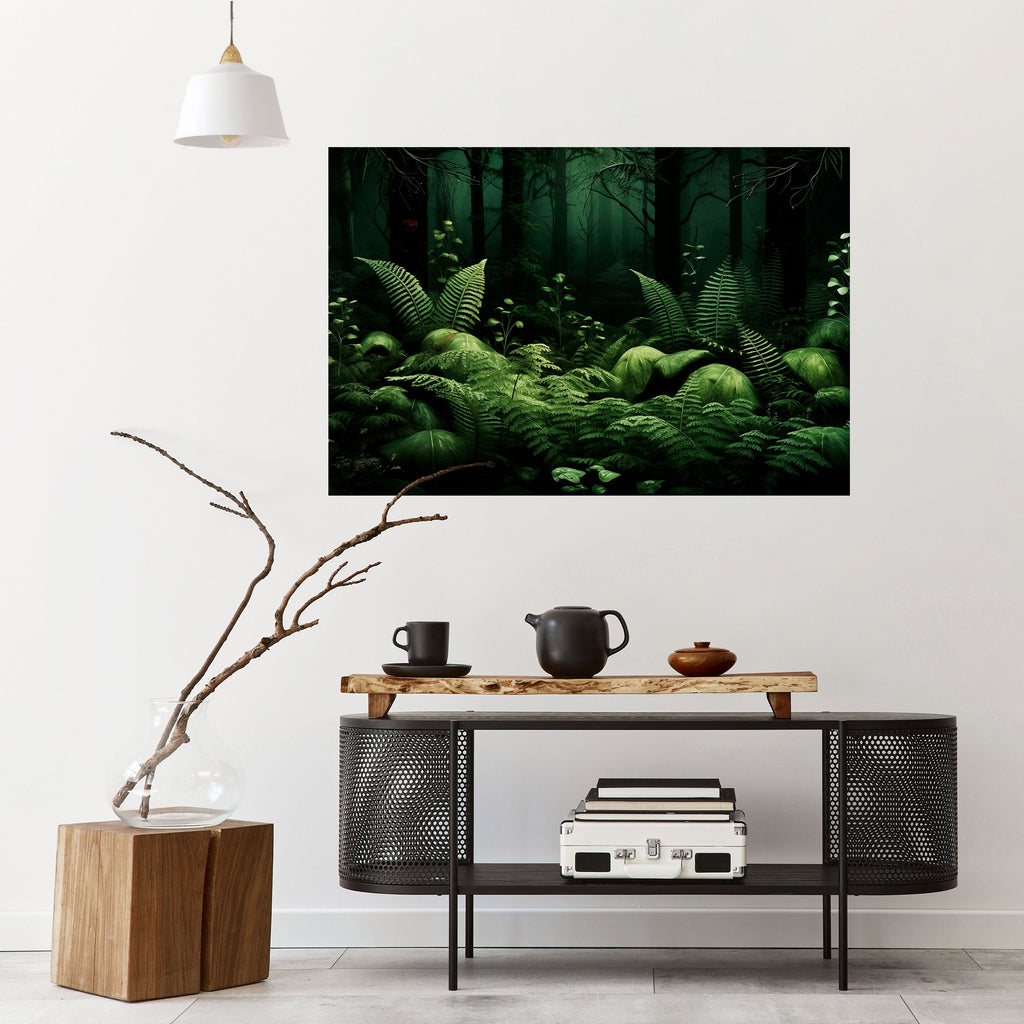 Affiche horizontale autocollante FORÊT DES RÊVES