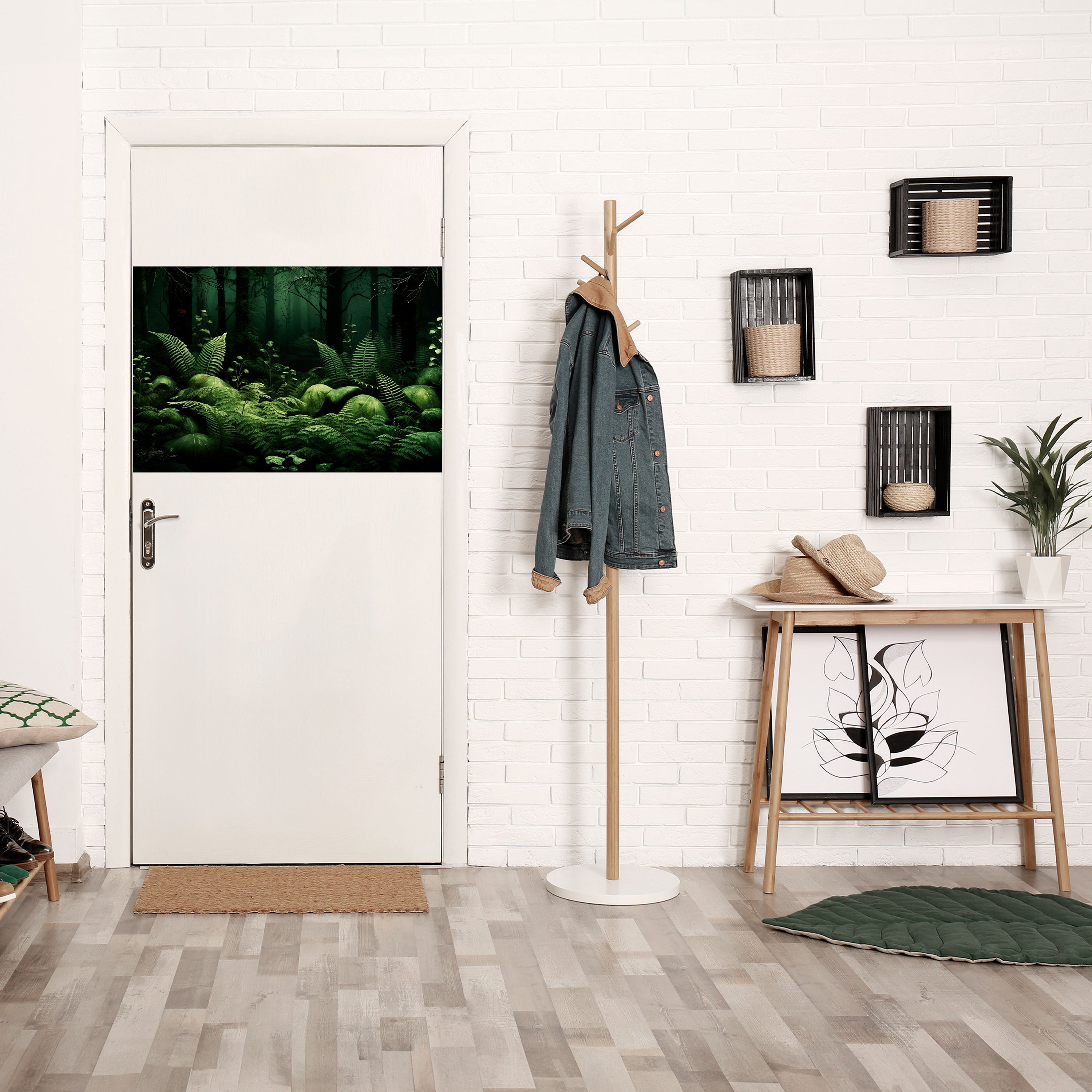 Affiche horizontale autocollante FORÊT DES RÊVES