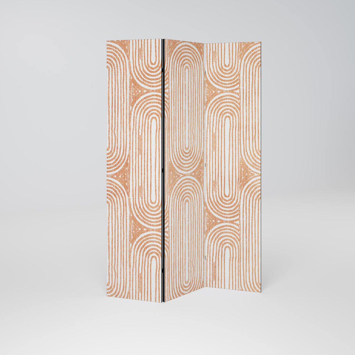 GEOMETRIC GLEAM 3-Panel Room Divider