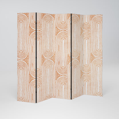 GEOMETRIC GLEAM 5-Panel Room Divider