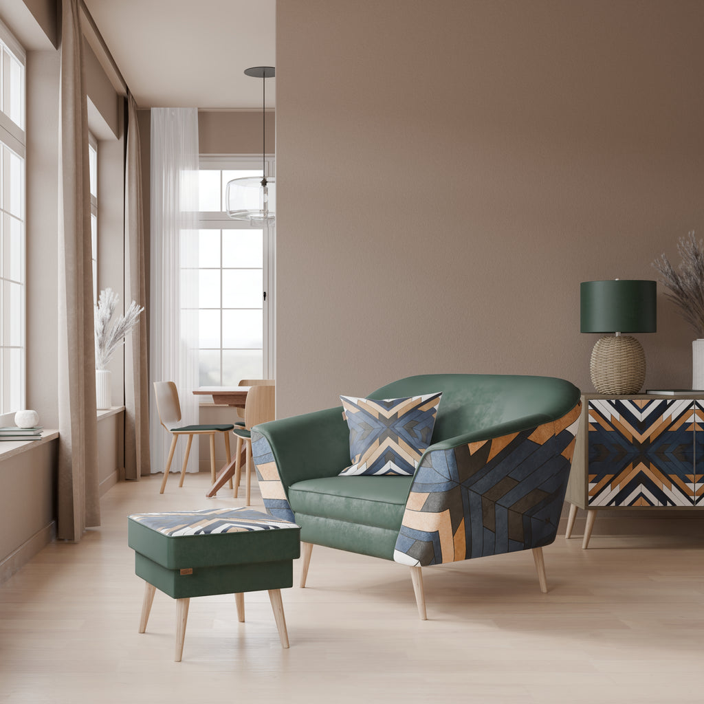 ARTFUL GEOMETRY AURORA Armchair