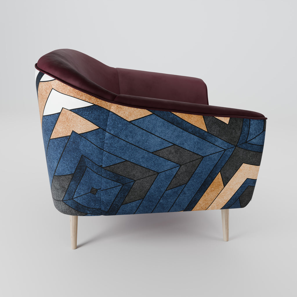 ARTFUL GEOMETRY AURORA Armchair
