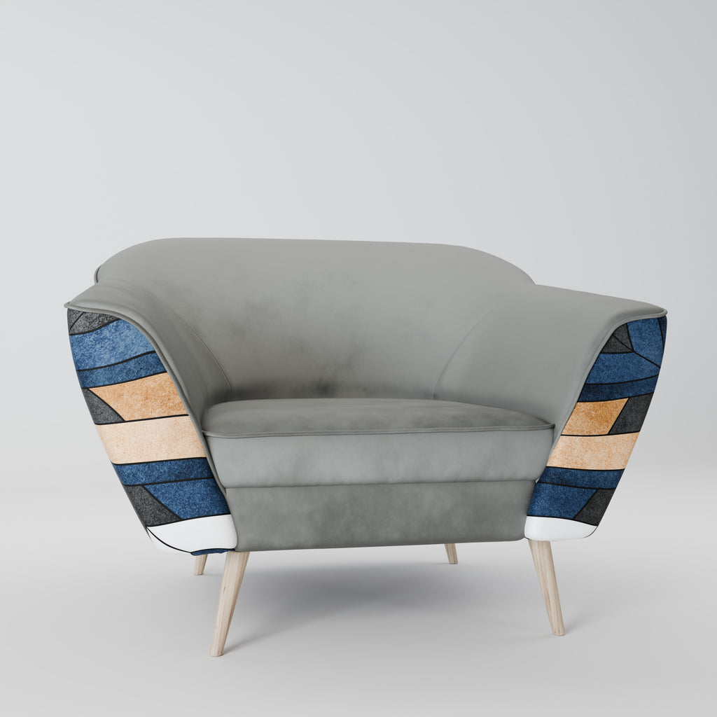 ARTFUL GEOMETRY AURORA Armchair