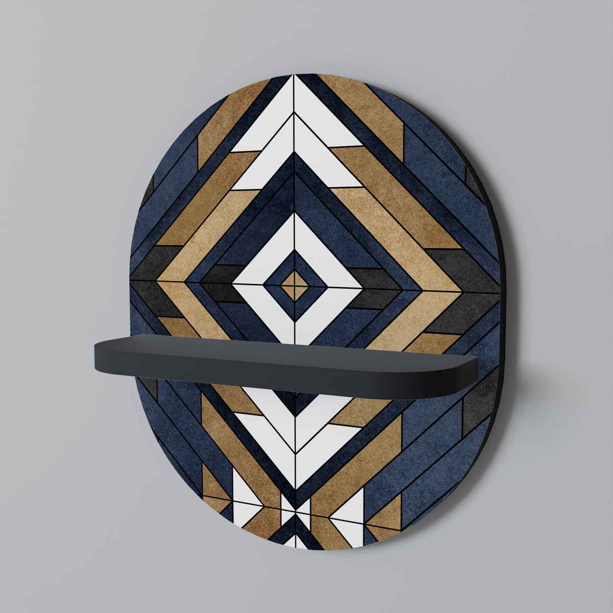 ARTFUL GEOMETRY Art Shelf