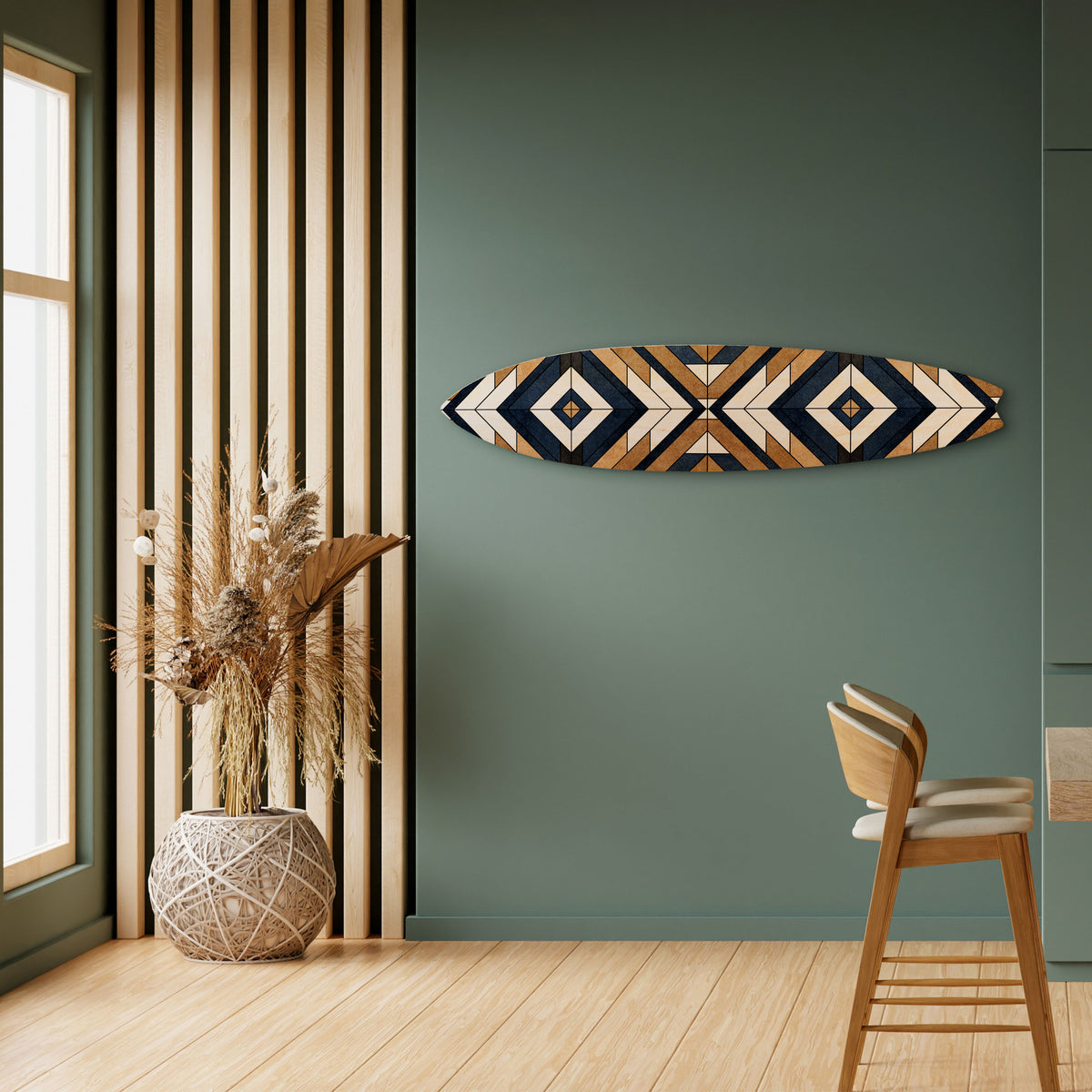 ARTFUL GEOMETRY Surfboard Decorative Panel