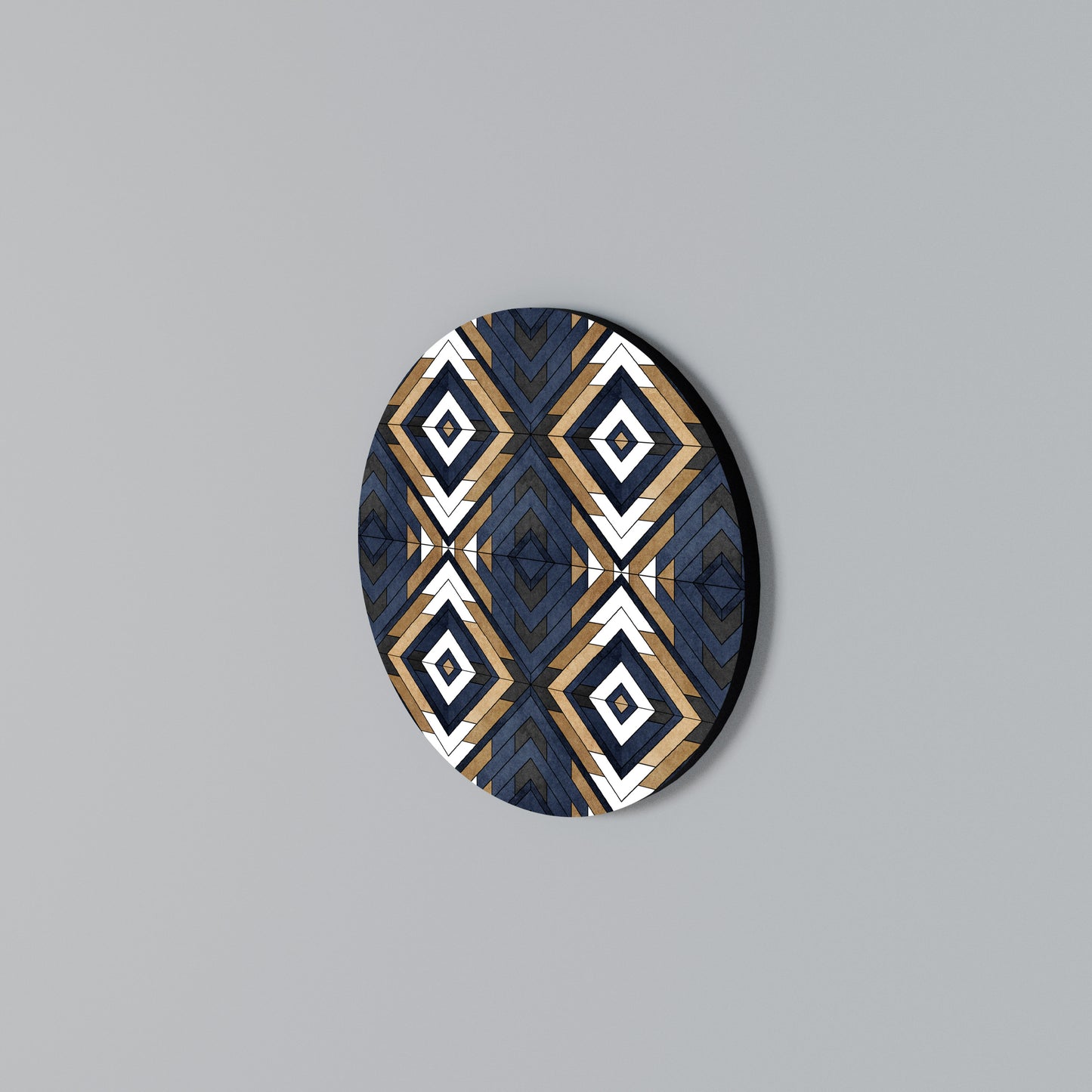 ARTFUL GEOMETRY Round Wall Art