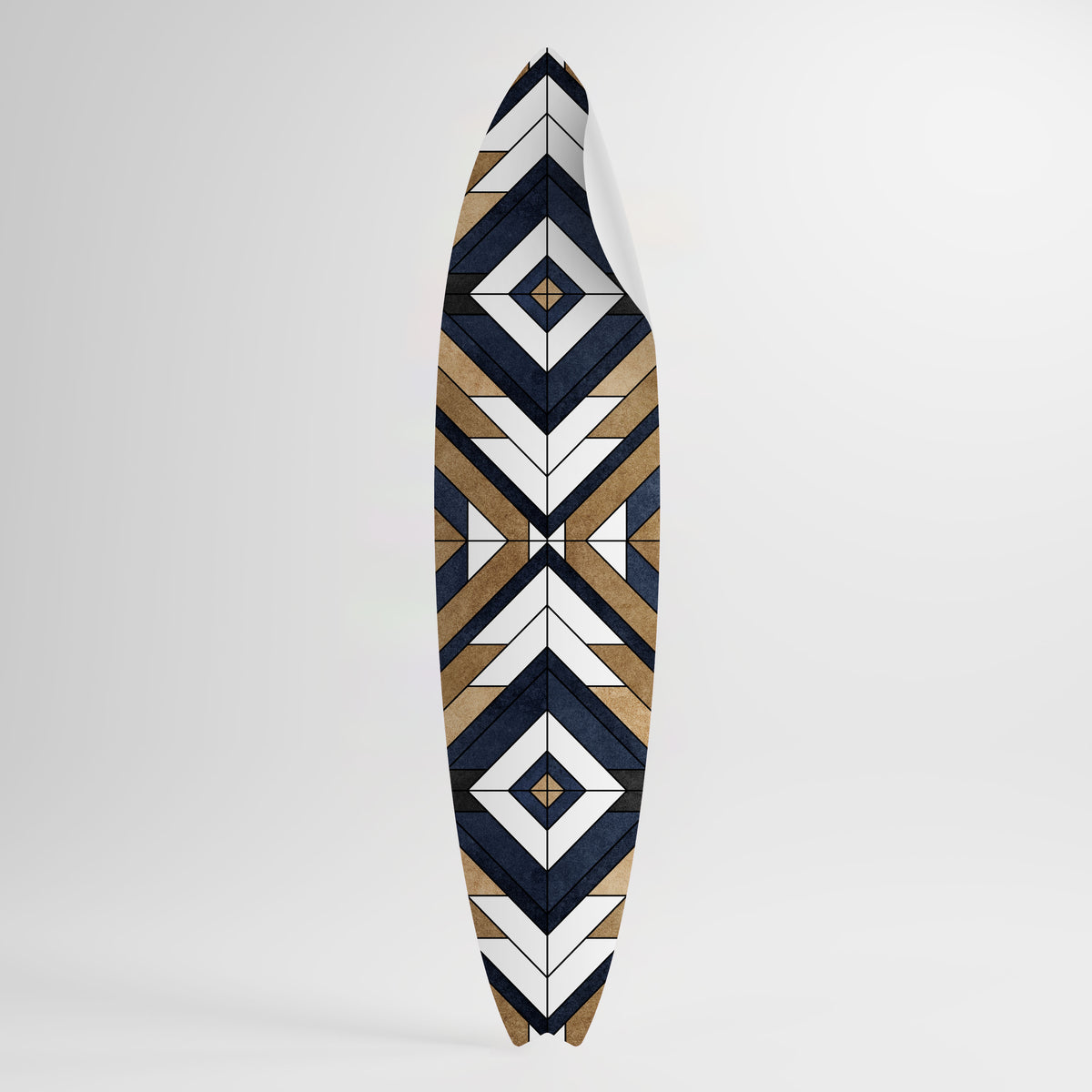 ARTFUL GEOMETRY Peel and Stick Surfboard Sticker