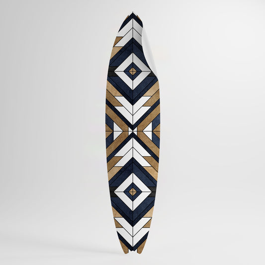 ARTFUL GEOMETRY Peel and Stick Surfboard Sticker