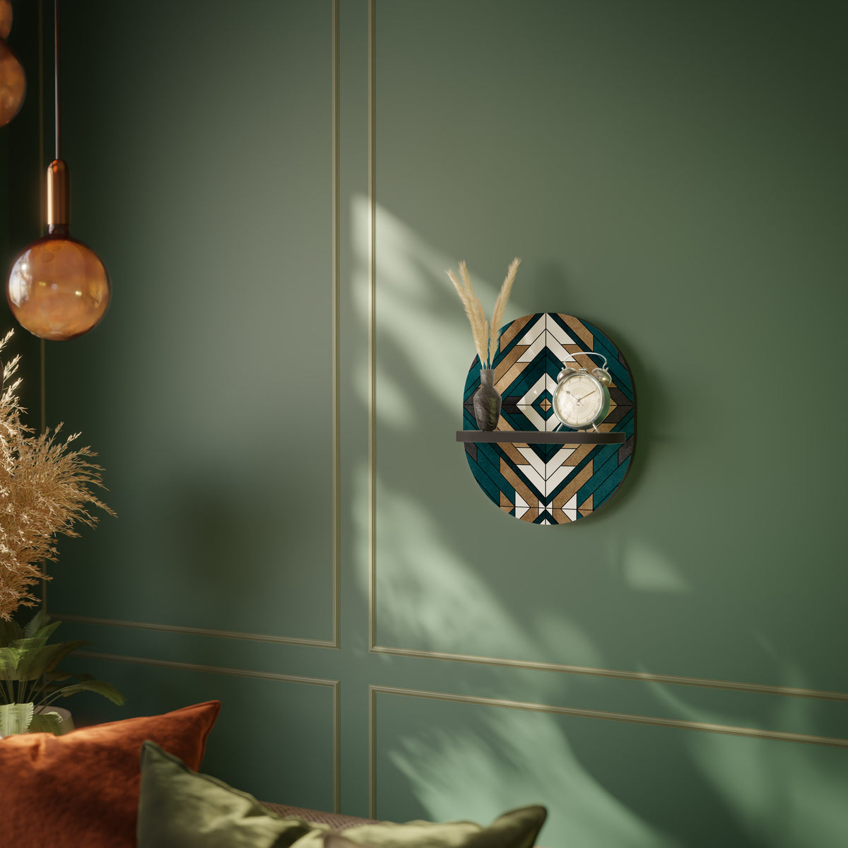 ARTISTIC GEOMETRY Art Shelf