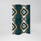 ARTISTIC GEOMETRY 3-Panel Room Divider