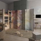 GOLDEN DREAMSCAPE RHYTHM 6-Panel Room Divider