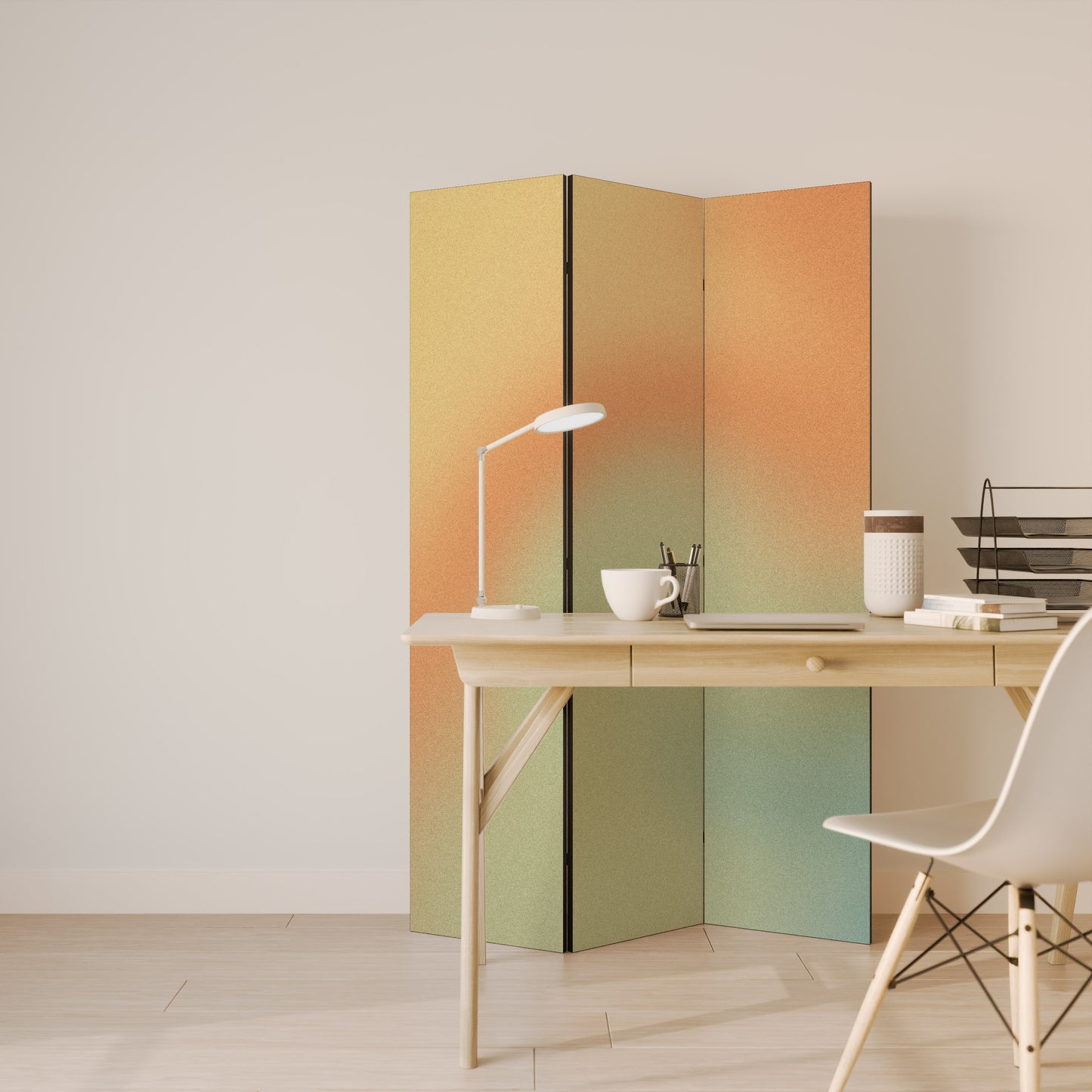 MIRAGE MELODIES 3-Panel Room Divider