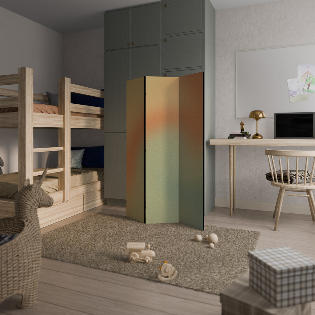 Paravent décoratif à 3 panneaux MIRAGE MELODIES