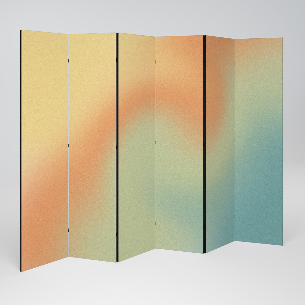 MIRAGE MELODIES 6-Panel Room Divider