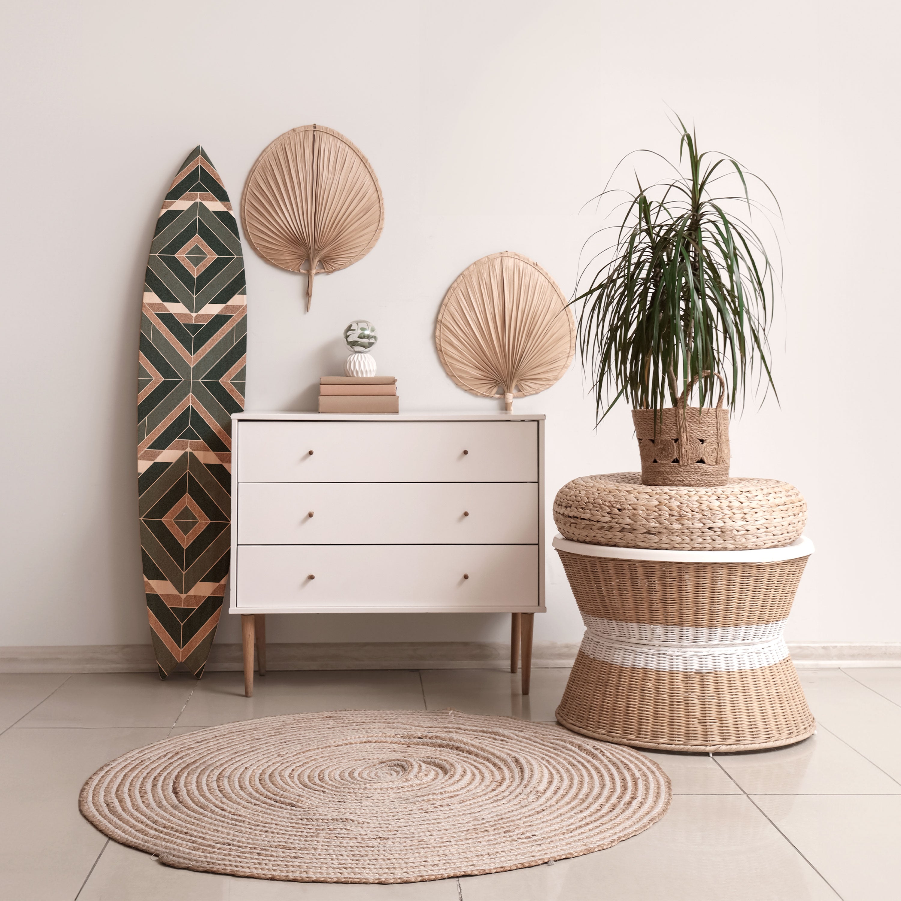 DIMENSION DELIGHTS Surfboard Decorative Panel