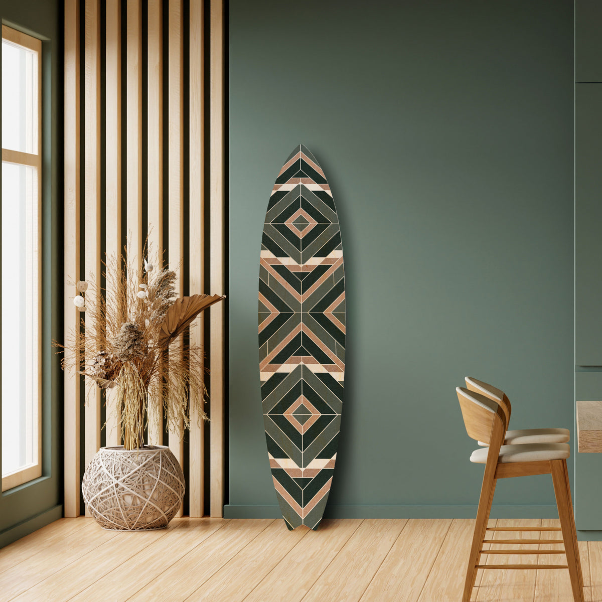 DIMENSION DELIGHTS Surfboard Decorative Panel
