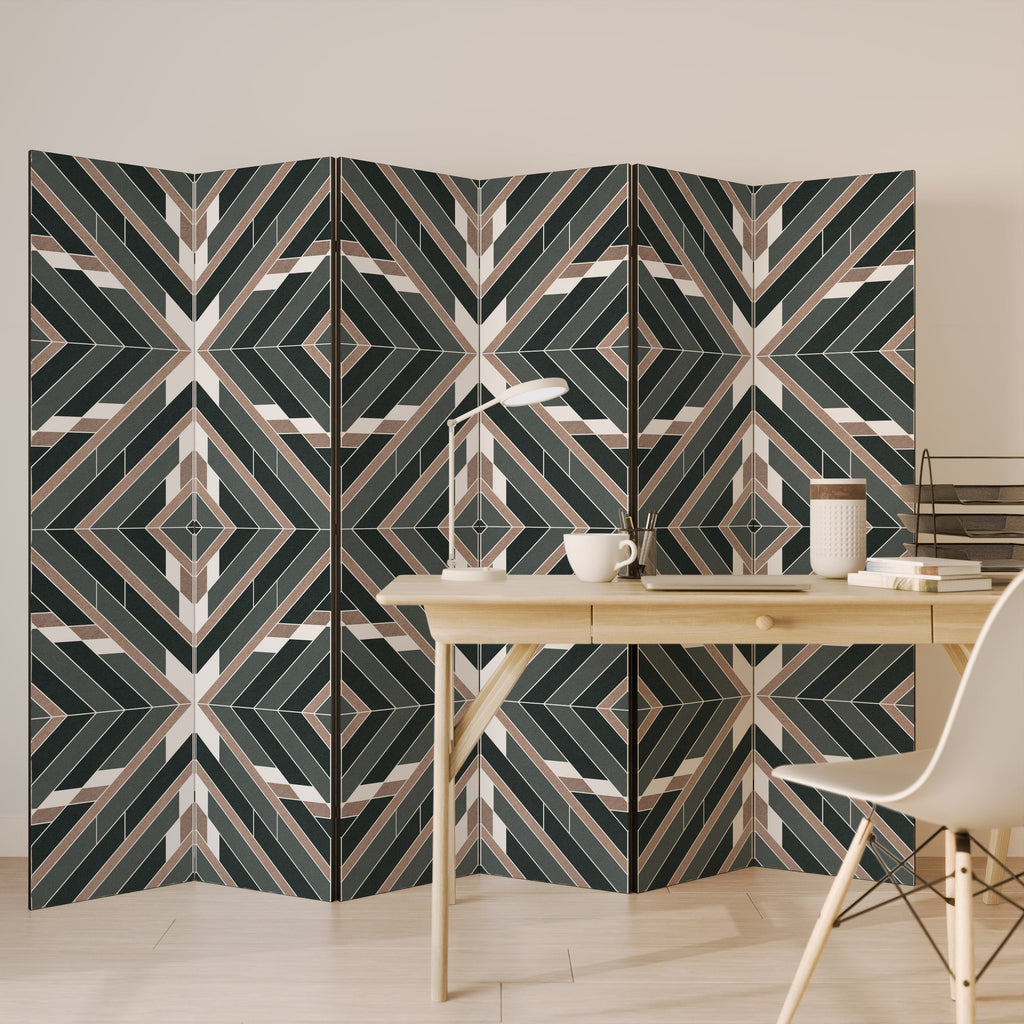 DIMENSION DELIGHTS Paravent décoratif à 6 panneaux