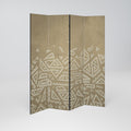 CULTURAL LAYERING 4-Panel Room Divider