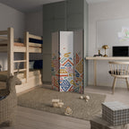 ANGULAR FEELING 3-Panel Room Divider