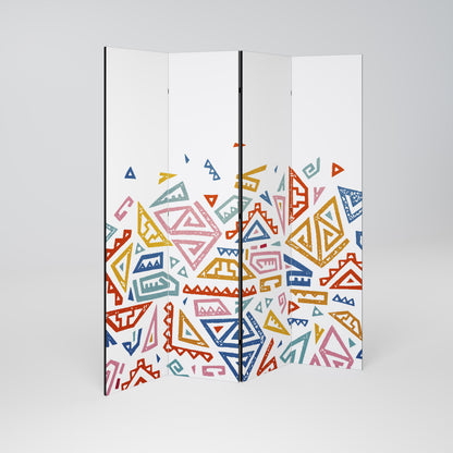 ANGULAR FEELING 4-Panel Room Divider