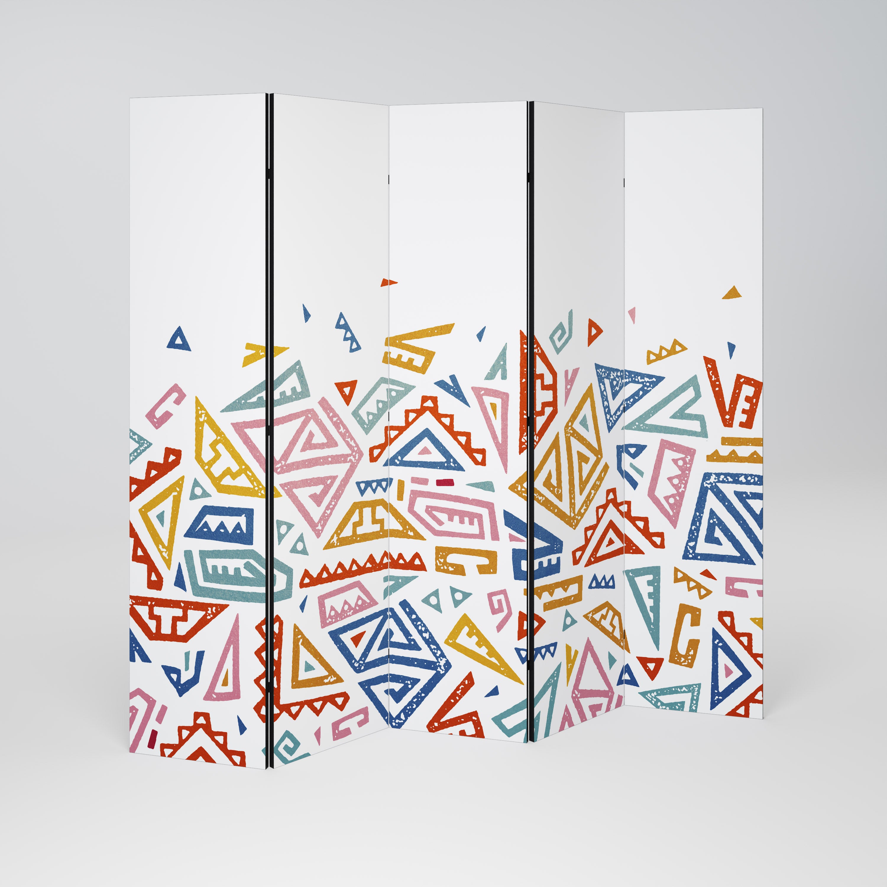 ANGULAR FEELING 5-Panel Room Divider