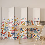 ANGULAR FEELING 6-Panel Room Divider