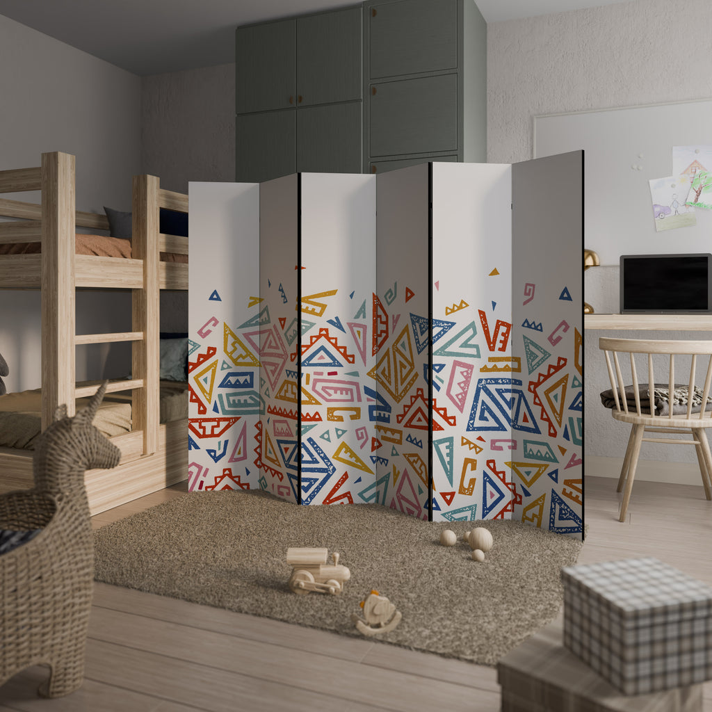 ANGULAR FEELING 6-Panel Room Divider