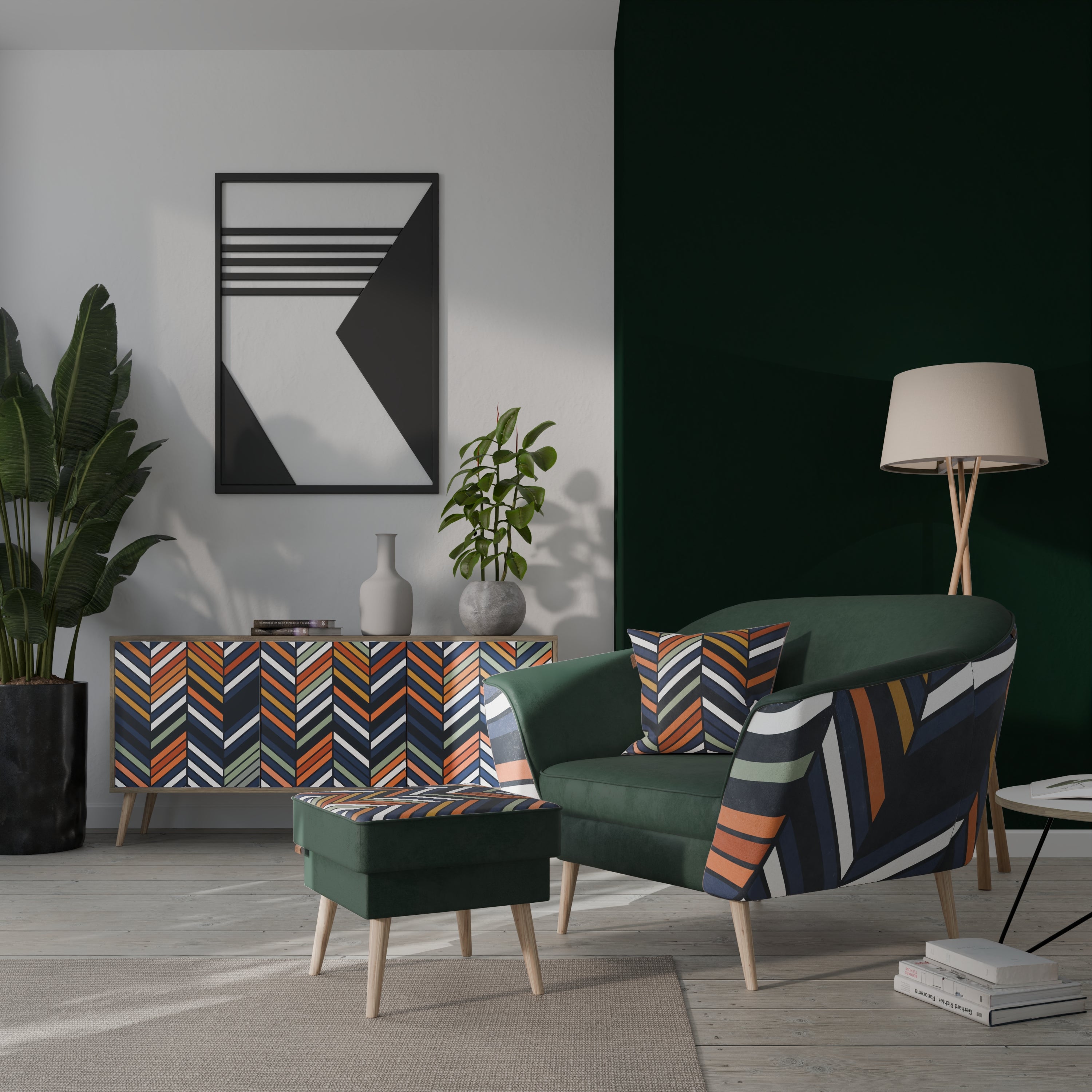 VIBRANT PATCHWORK AURORA Armchair