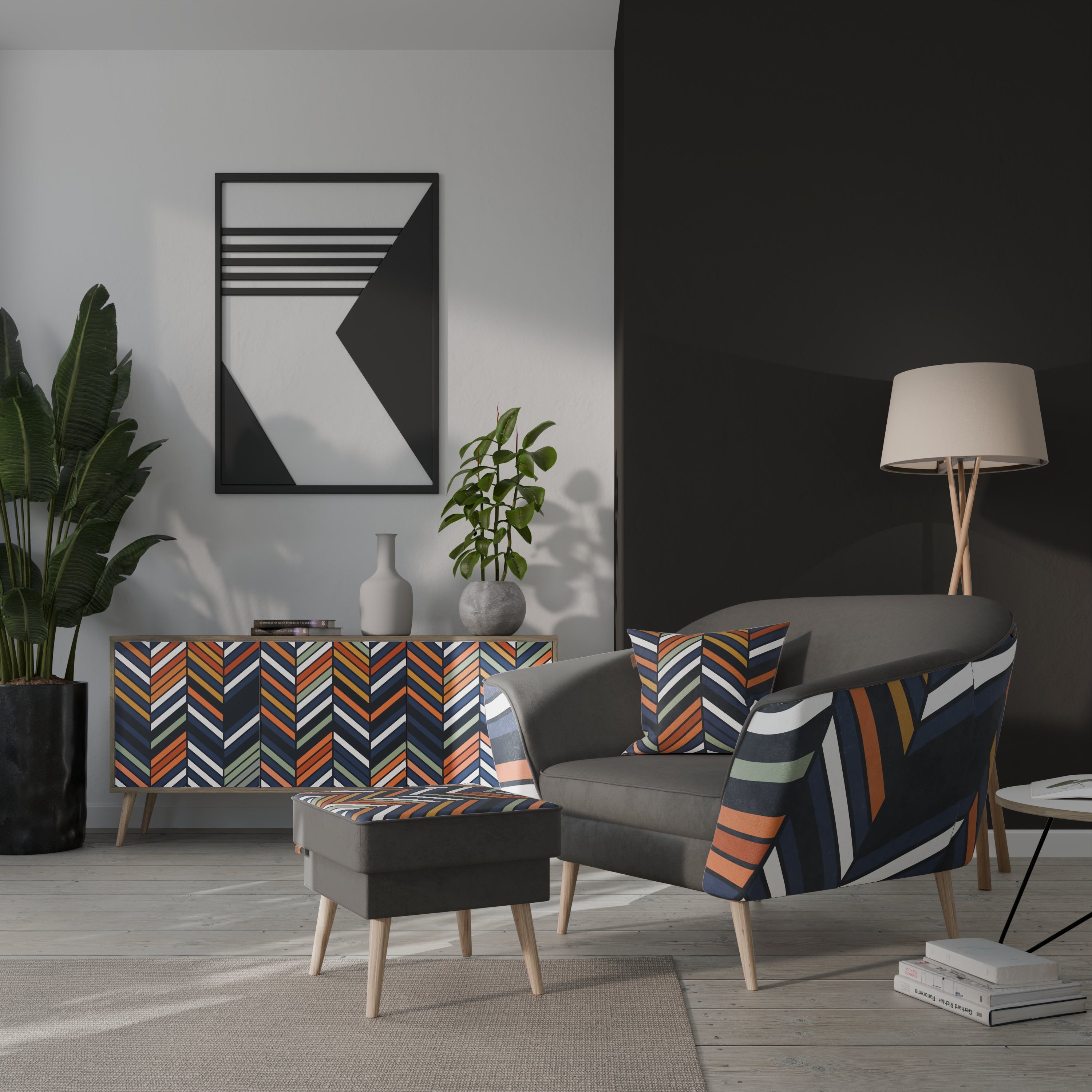 VIBRANT PATCHWORK AURORA Armchair