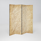 PAGES OF MEMORY 4-Panel Room Divider