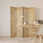 PAGES OF MEMORY 4-Panel Room Divider