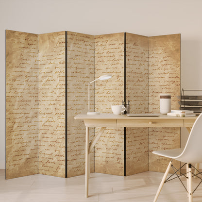 PAGES OF MEMORY 6-Panel Room Divider