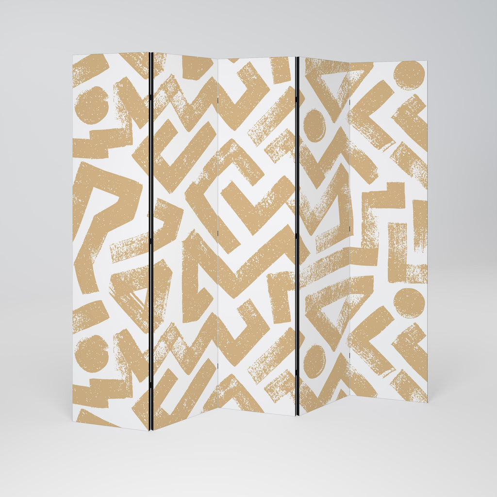 CLUSTER CRAFTS Cloison de séparation décorative à 5 panneaux