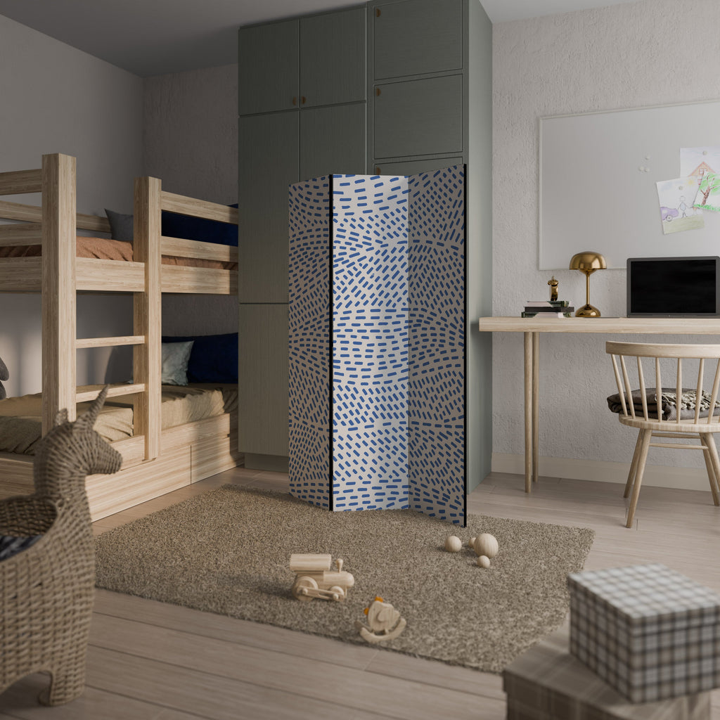 Séparateur de pièce décoratif à 3 panneaux HEAVENLY SHREDS