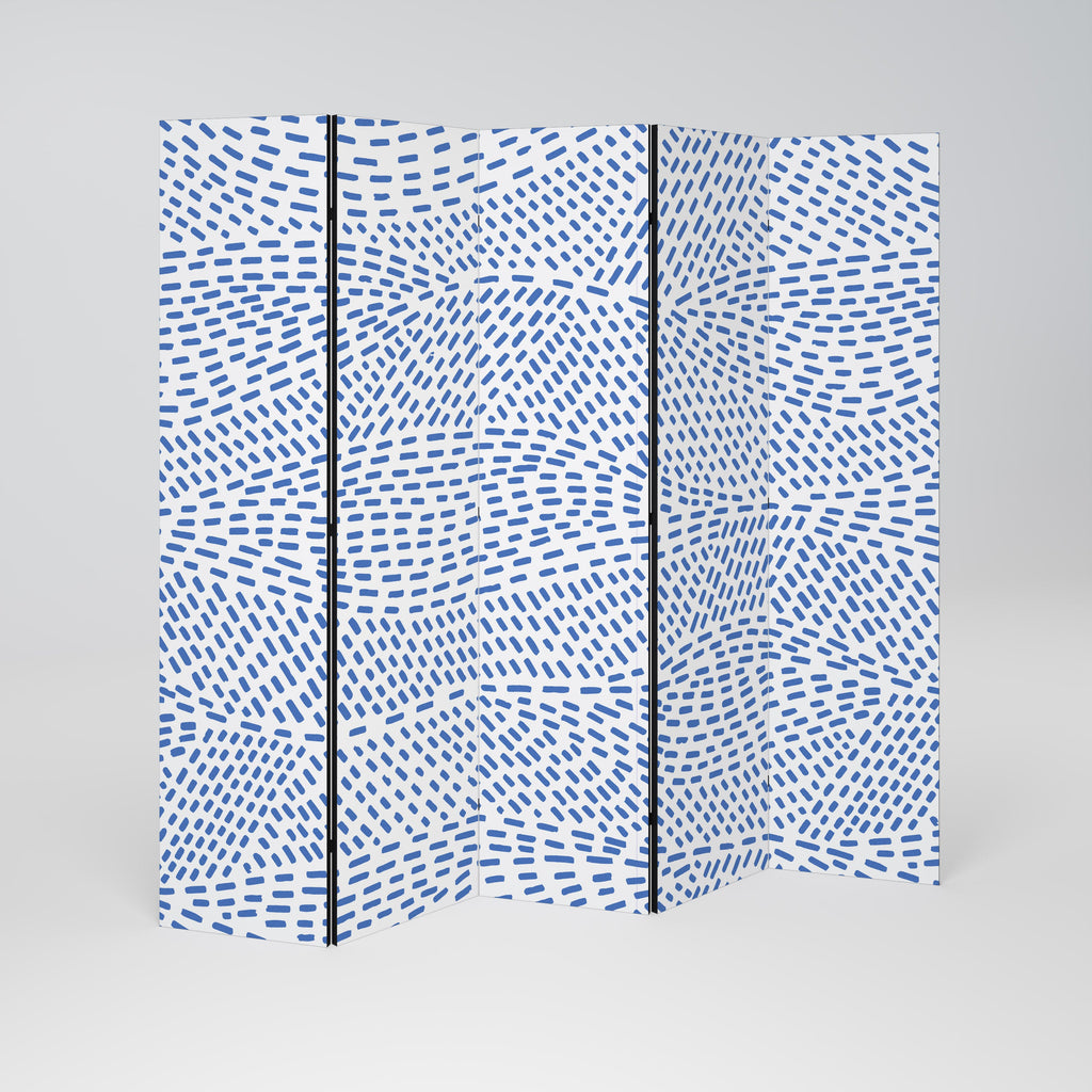 Séparateur de pièce décoratif à 5 panneaux HEAVENLY SHREDS