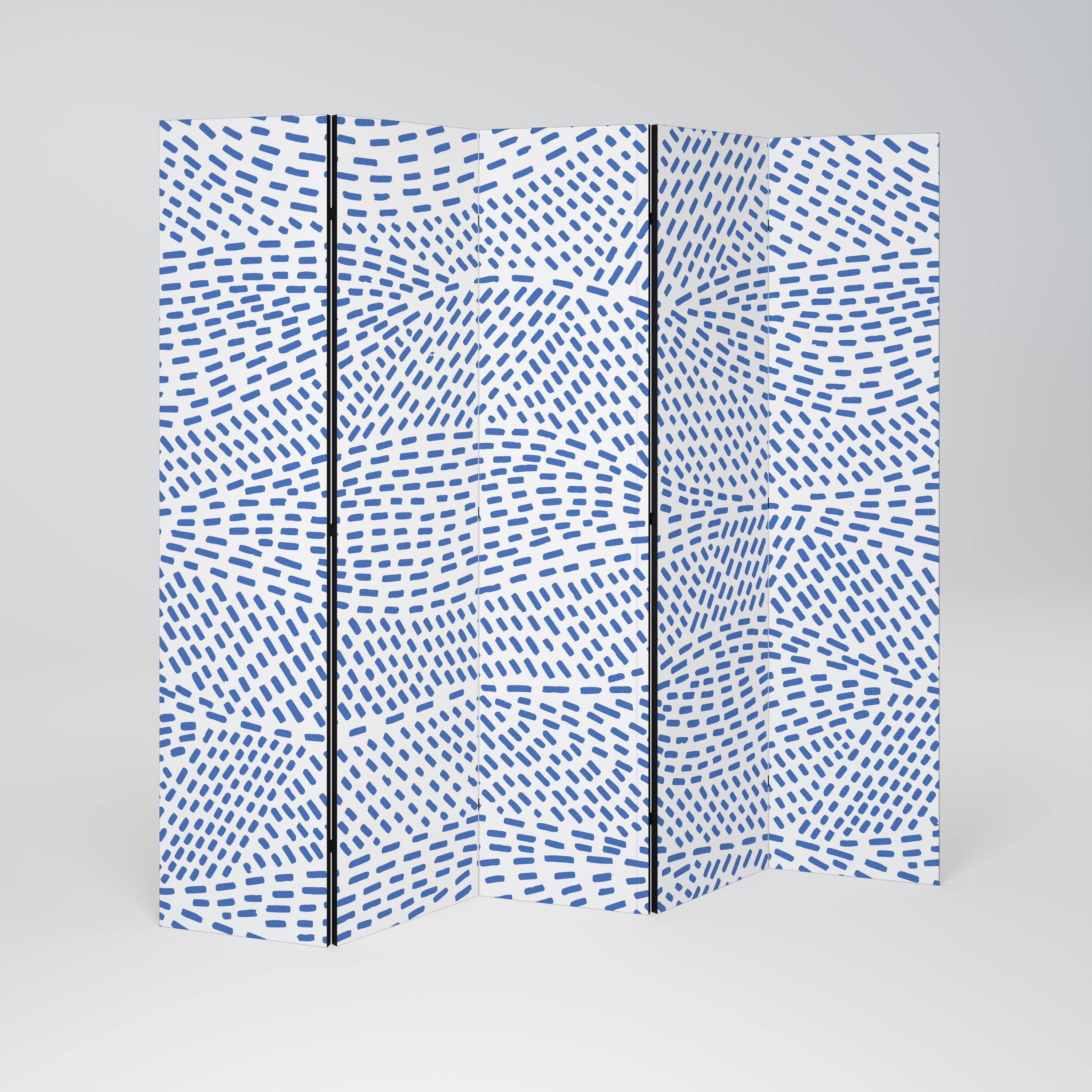 Séparateur de pièce décoratif à 5 panneaux HEAVENLY SHREDS