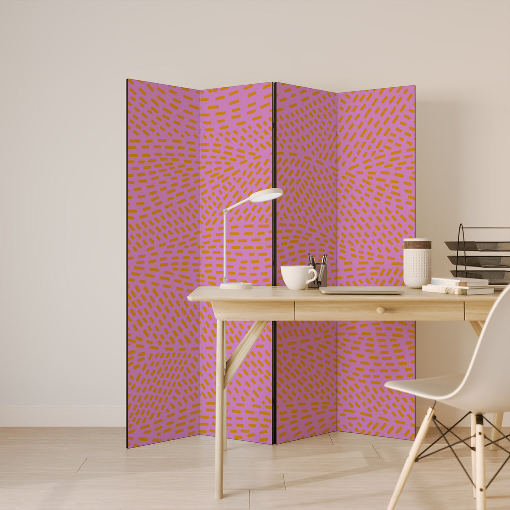 AZALEA SHREDS 4-Panel Room Divider