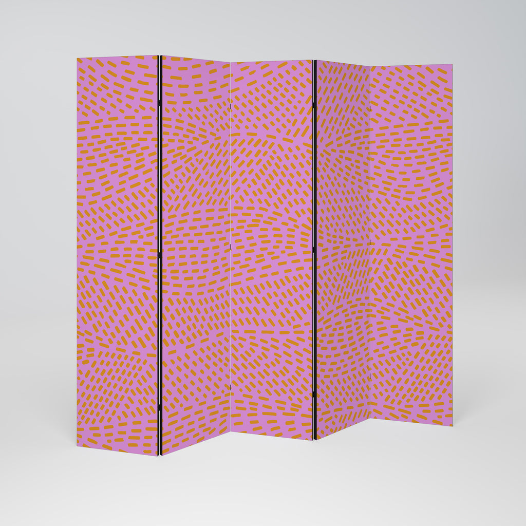 AZALEA SHREDS 5-Panel Room Divider