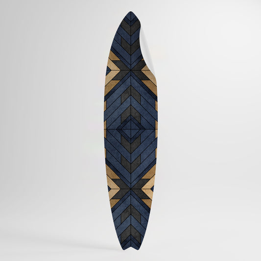 CRAFTY GEOMETRY Peel and Stick Surfboard Sticker